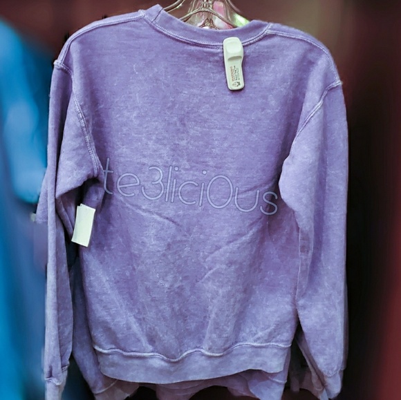 Disneyland Purple Retro Mickey Sweater 